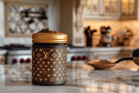 La pâte à tartiner Louis Vuitton : une gourmandise haut de gamme.